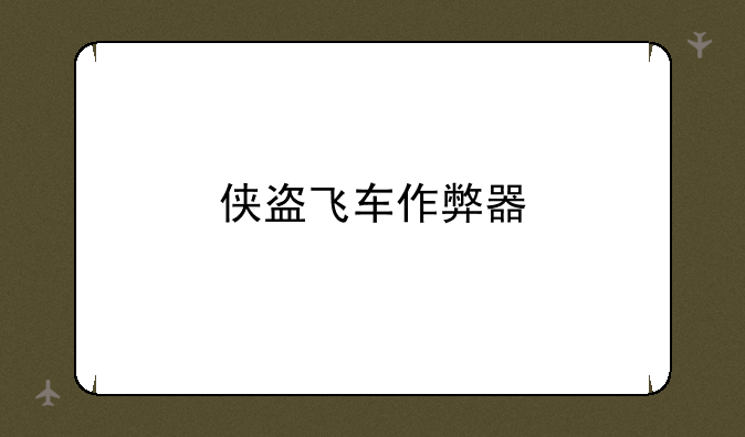 侠盗飞车作弊器